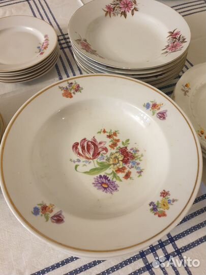 Тарелки разные советские
