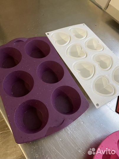 Силиконовые формы для выпечки и шоколада