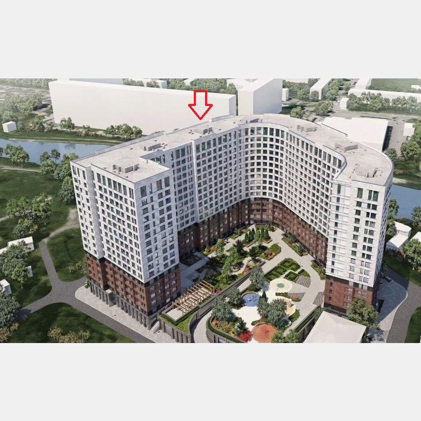 Квартира-студия, 28,8 м², 17/17 эт.