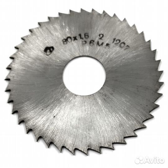 Фреза дисковая отрезная/прорезная 80х1,6х22 Тип2