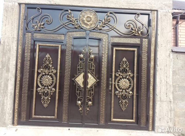 Кованые/Распашные ворота e-6893