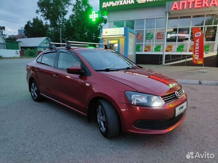 Volkswagen Polo 1.6 AT, 2012, 202 000 км