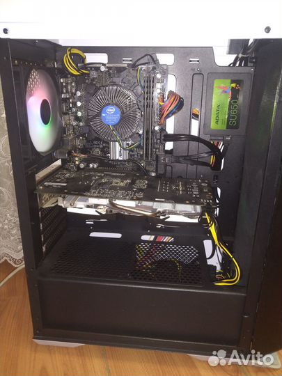 Современный игровой системник Intel Core i3 10100