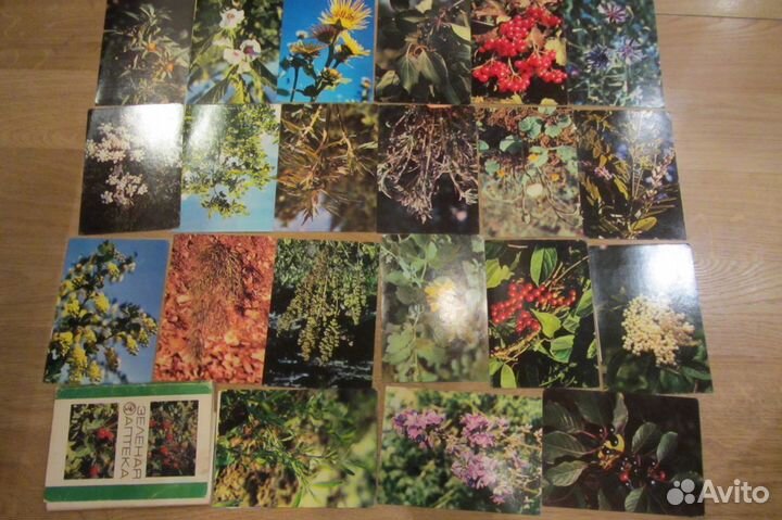 Набор открыток 80 годов