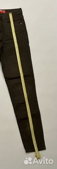 Джинсы болотного цвета женские 44 S