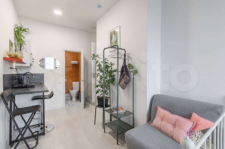 1-к. квартира, 18 м², 9/19 эт.