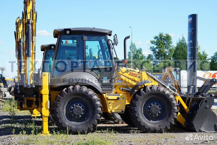 Экскаватор-погрузчик New Holland B115B, 2023