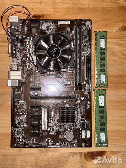 Материнская плата Colorful С.H81A-BTC + G1840+8GB