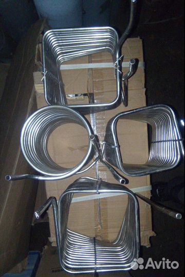 Чилер змеевик из пищевой нержавейки