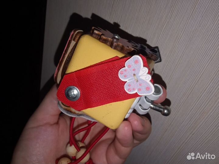 Бизиборд (мини-кубик) дорожный