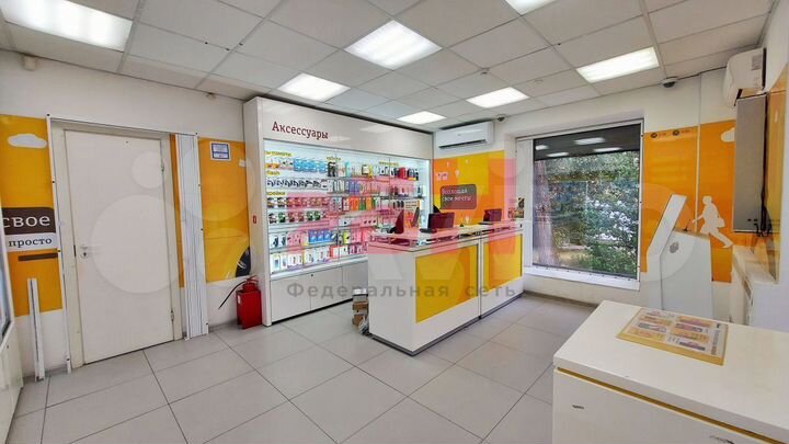 Торговое 35 кв.м Центр, фасад на пл Ленина