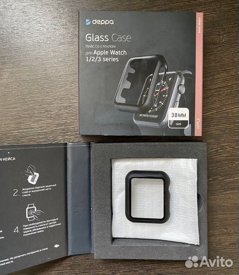 Защитное стекло на apple watch