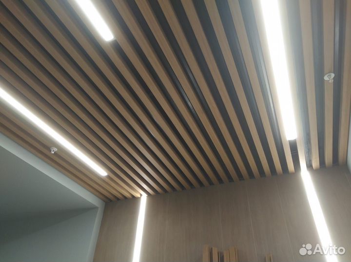Реечный потолок (кубообразный)