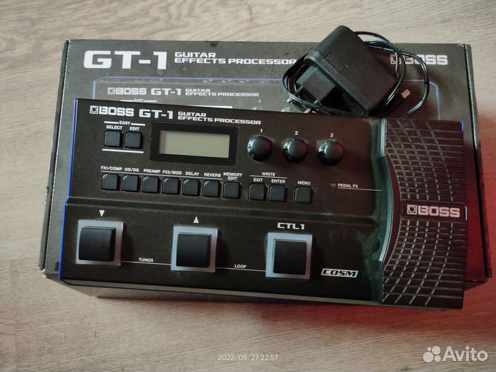 Гитарный процессор boss gt-1