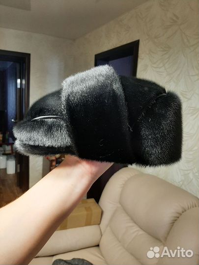 Меховая мужская кепка