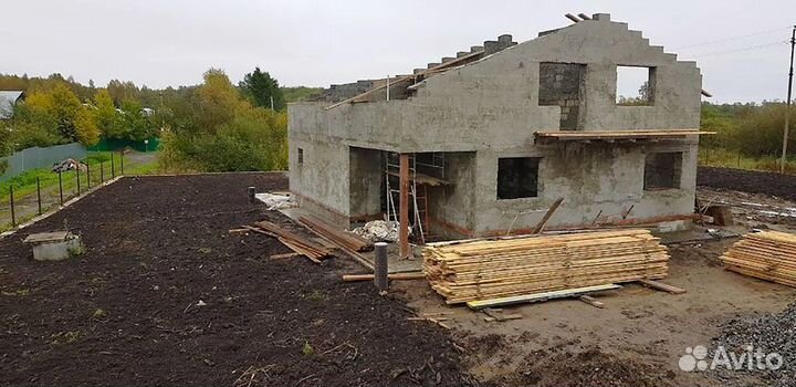 Арболитовые блоки без облицовки