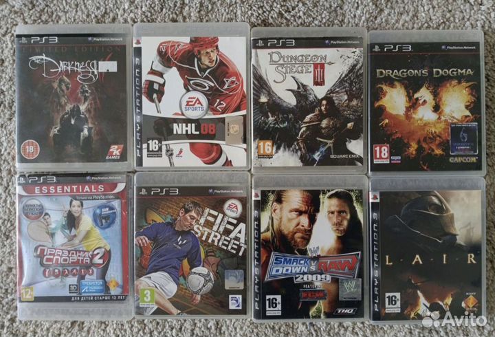 Игры Sony PS3,PS4,PS5