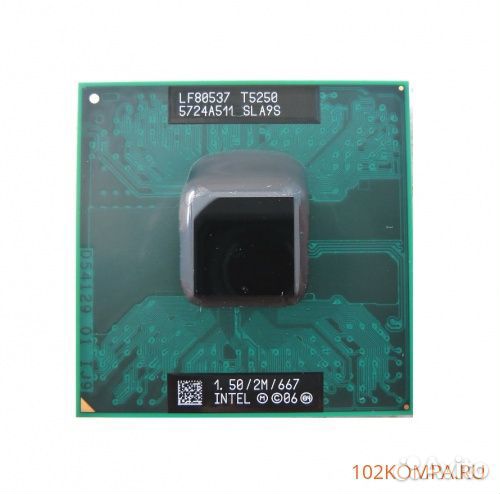 Процессор Intel Core 2 Duo T5250 (SLA9S)