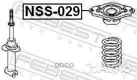 Опора заднего амортизатора NSS029 Febest