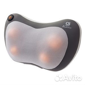 Массажная подушка для шеи и спины с прогревом