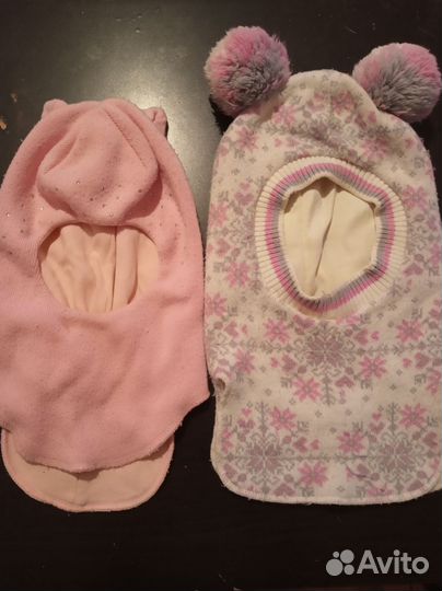 Шапки осень зима для девочки