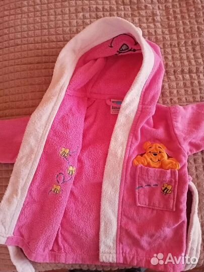 Детский махровый халат