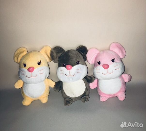 Мягкие игрушки новые