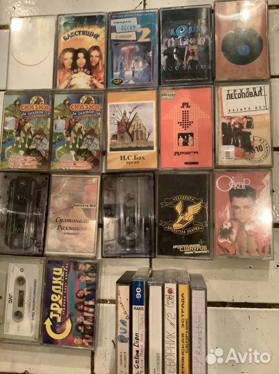 Аудиокассеты студийные записи