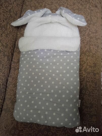 Зимний конверт в коляску