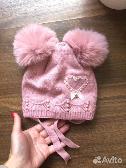 Шапка зимняя для девочки