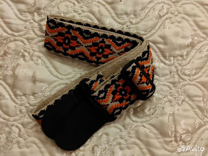 Каподастр Musedo, ремень гитарный Uptone