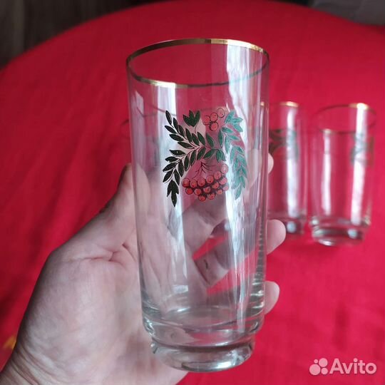 Стаканы СССР тонкое стекло