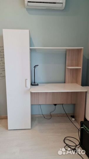 Стол ученический со шкафом