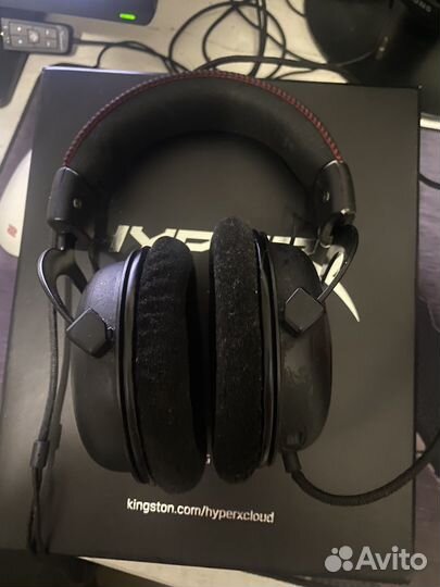 Наушники hyperx cloud