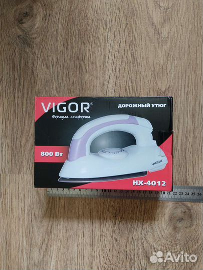 Утюг дорожный новый