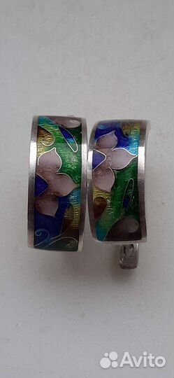 Серебряные серьги