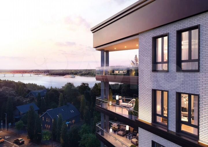 1-к. квартира, 42,6 м², 1/6 эт.