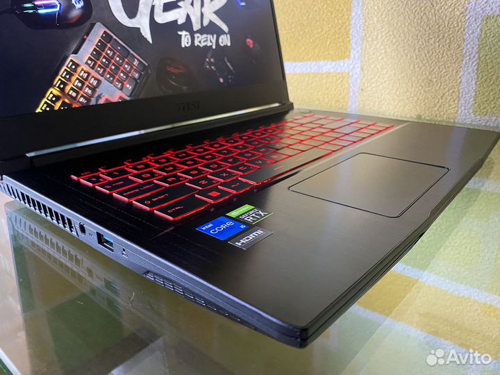 MSI Thin / Core i5-11400H / 16Gb / RTX 3050