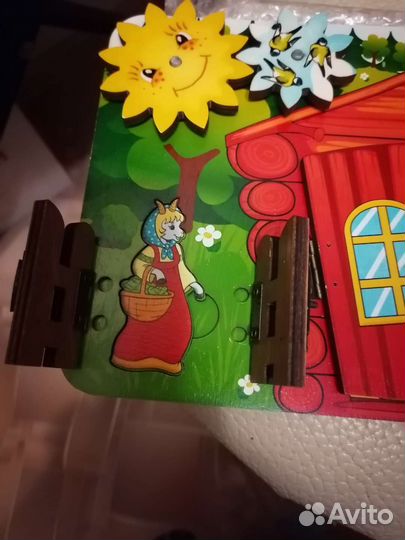 Бизиборд по сказке 