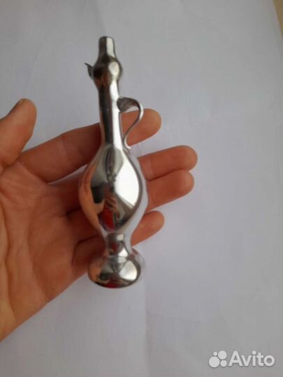 Советская стеклянная ёлочная игрушка 