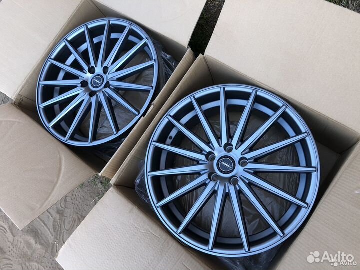 R20 5х112 Vossen VFS2 Grey Matt Новые Диски