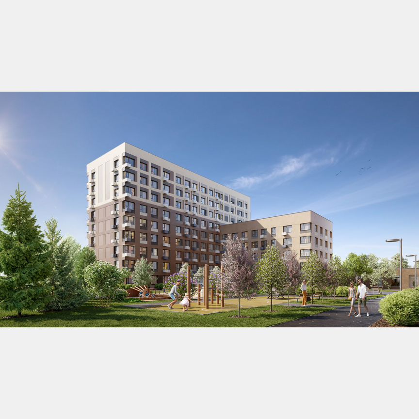 2-к. квартира, 61,1 м², 9/12 эт.