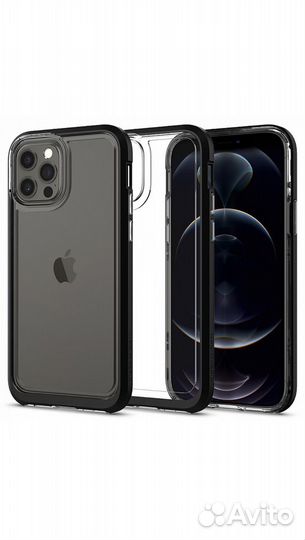 Чехол на iPhone 12 Spigen Neo Hybrid Crystal