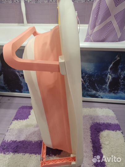 Ванночка для купания для новорожденных складная