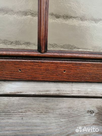 Фасад мебельный со стеклом