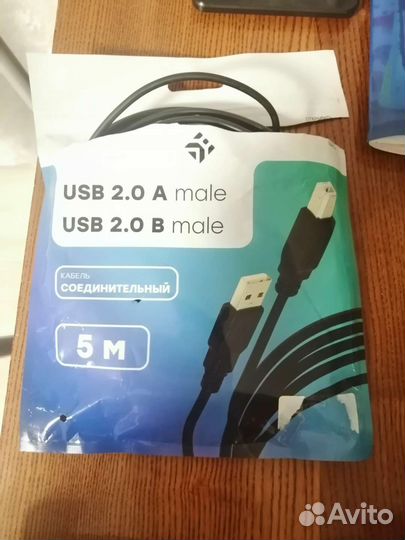 Кабель USB 5м