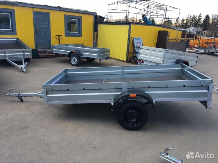 Легковой прицеп оцинкованный 3,5 метра