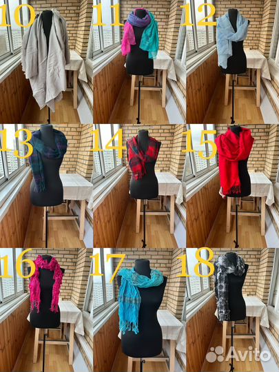 Женские аксессуары / шапки / перчатки / шарфы