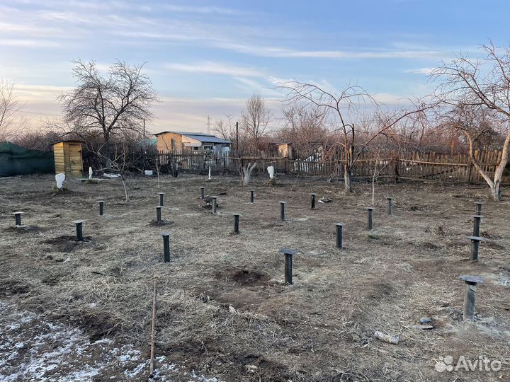 Винтовые сваи литые наконечники оголовки