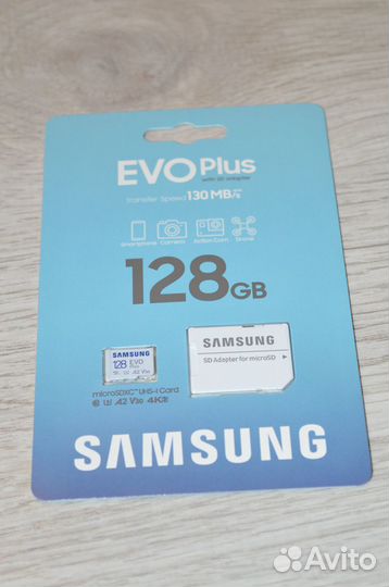 Карта памяти microsdxc Samsung EVO plus 128\256 гб